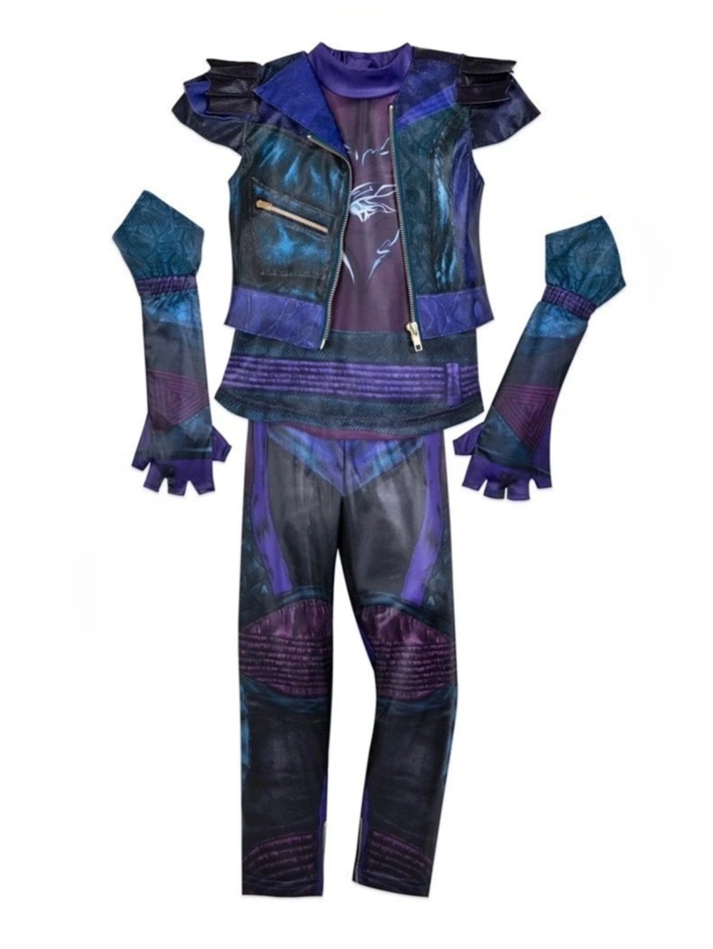 Disney Descendants 3 Mal Costume for Kids Girls 7/8